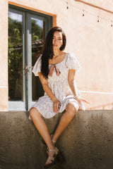 Ari Smocked Mini Dress