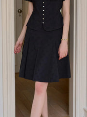 Charleigh Embroidery 100% Cotton Skirt