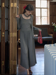 Eloisa Round Neck Rose Bow Top