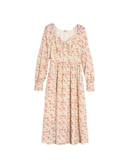 Valencia Square Neck Floral Dress