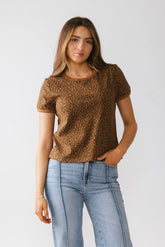 Olivia Leopard Top