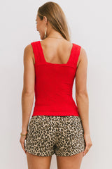 Heartbreaker Cami in Red
