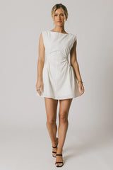 Jemma Mini Dress in White