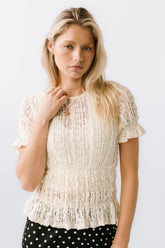 Aubree Sheer Sweater
