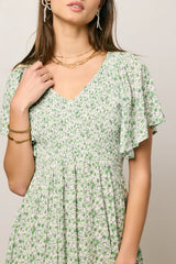 Lily Smocked Midi Dress