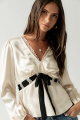 Margot Satin Blouse