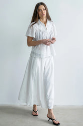 Tina Sheer Button Up