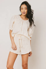 Elia Floral Top