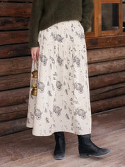 Lea Retro 100% Cotton Skirt