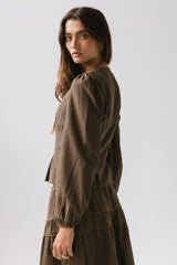 Keira Gingham Blouse