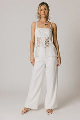 Karie Crochet Tank Top