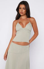 Hidden Grace Cami Top Sage
