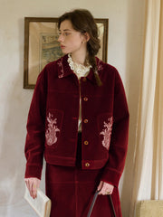 Denver Notch Lapel Embroidery Jacket