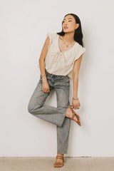 Rome Floral Blouse in Yellow