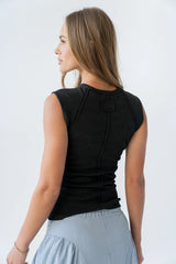 Huxley Tank in Black