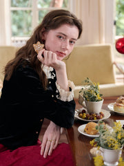 Della Retro Red Skirt