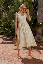 Kaira Floral Midi Dress