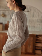 Emma Cable Knit Cardigan