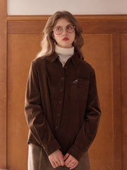 Davina Removable Notch Lapel 100% Cotton Shirt