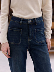 Kendra Cotton Flare Jeans