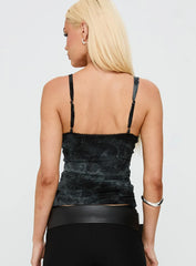 Eye-Catching Black Top