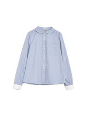 Kennedi Peter Pan Collar 100% Cotton Shirt