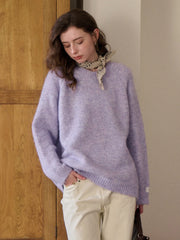 Paulina Round Neck Wool Sweater