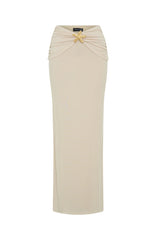 Lil Mermaid Maxi Skirt Latte