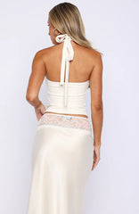 Good Feels Halter Top Cream