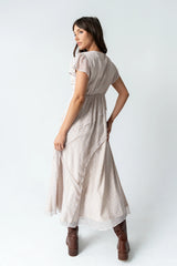 Mindy Plaid Maxi Dress