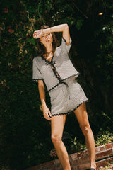 Estella Scalloped Top