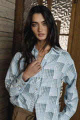 Irene Plaid Button Up