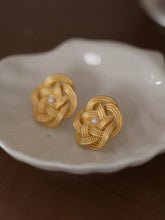 Macaron Retro Gold Earrings