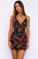 Moonlit Kiss Mini Dress Forbidden Bloom