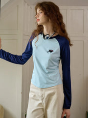 Christy Round Neck Embroidered Top