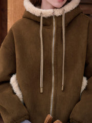 Emberlynn Shearling Short Coat