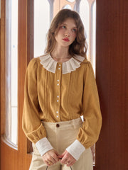 Braelynn Peter Pan Collar Blouse