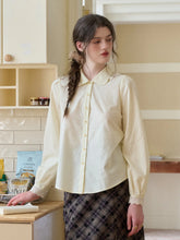 Legacy Peter Pan Collar Lyocell Cotton Shirt