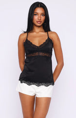 Palm Dreams Top Black