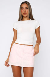 The Right One Mini Skort Baby Pink