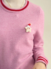 Gisella Round Neck Christmas Sweater