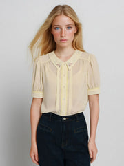 Liv Peter Pan Collar Blouse