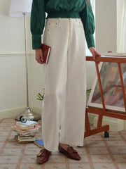 Mylah 100% Cotton Scimitar Trousers