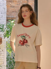 Lucille Round Neck 100% Cotton T-shirt