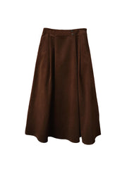 Rosa A-Line Corduroy Skirt