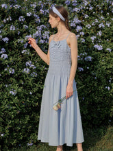 Kaylani Square Neck Bow Suspender Dress