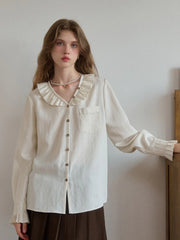 Kaitlyn V-Neck Lyocell Blouse