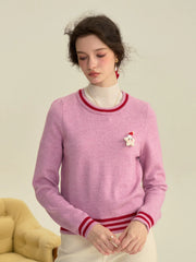 Gisella Round Neck Christmas Sweater