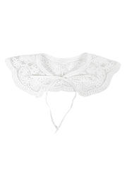 Carol White Detachable Collar