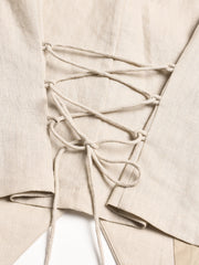 Max V-Neck 100% Ramie Vest